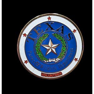 Texas Parks & Wildlife Volunteer Lapel Pin
